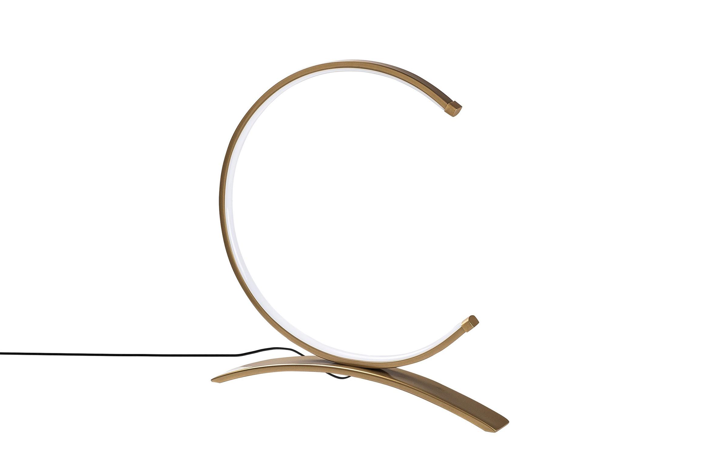 Table lamp Moon, golden  1